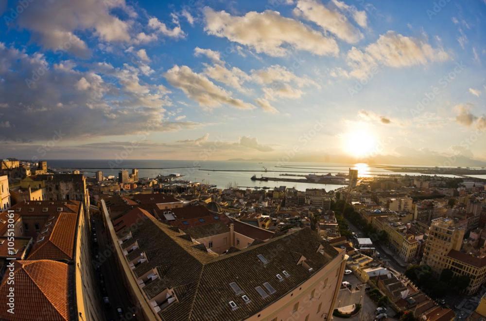 Апартаменты Sky Moon Cagliari Centro Vista Mare Экстерьер фото